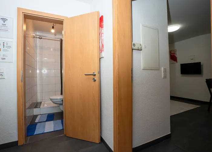 Serviceroom24 - 4 In Recklinghausen Wlan - Smart-tv - 24-7 Check-in Und Kueche Appartement *